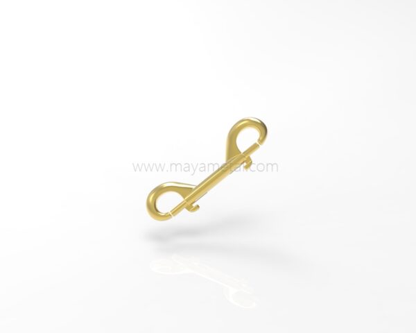 Brass leash snap hook - Image 5