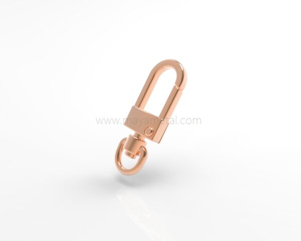 Brass leash snap hook - Image 4