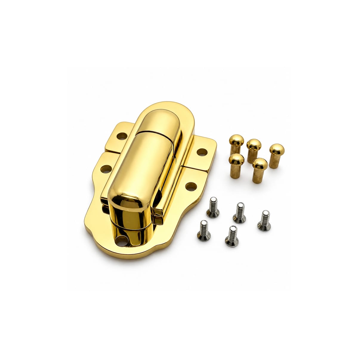 Small Square Box Lock Clasp (31×21mm)