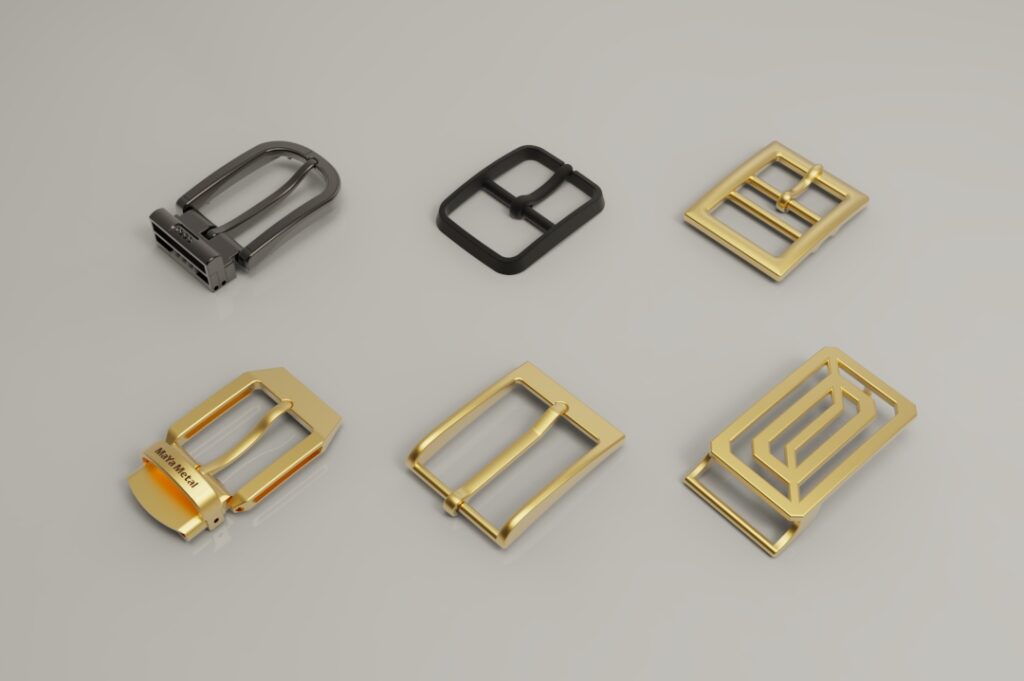 Belt buckle collection by Maya Metal