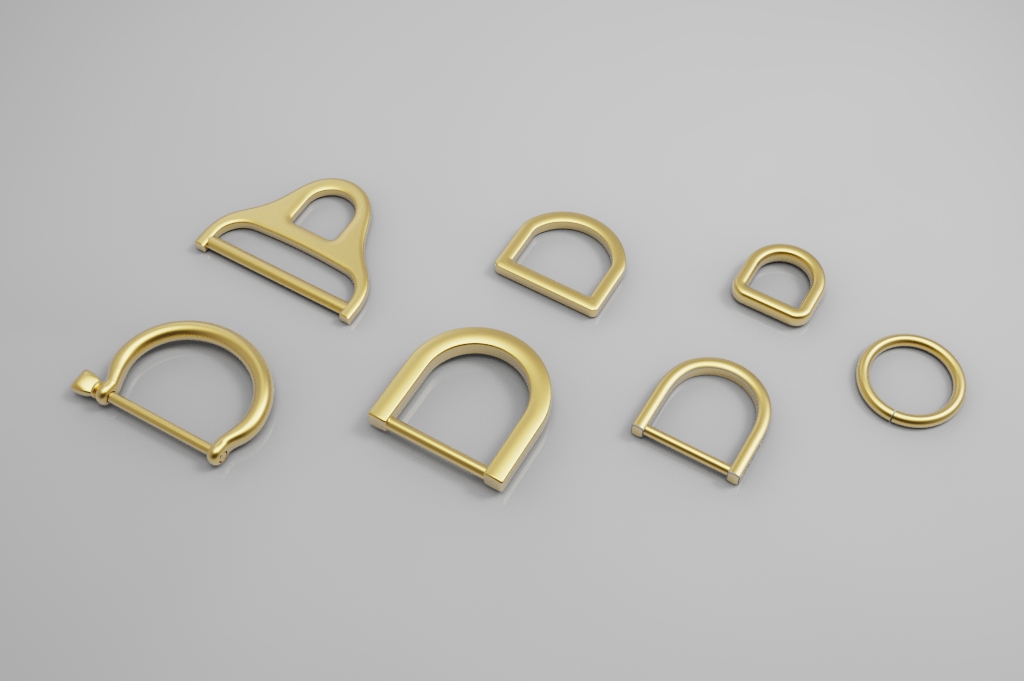 D rings and O rings collection in multiple sizes