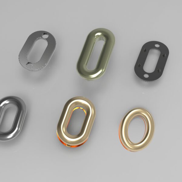Custom metal eyelets and grommets by Maya Metal