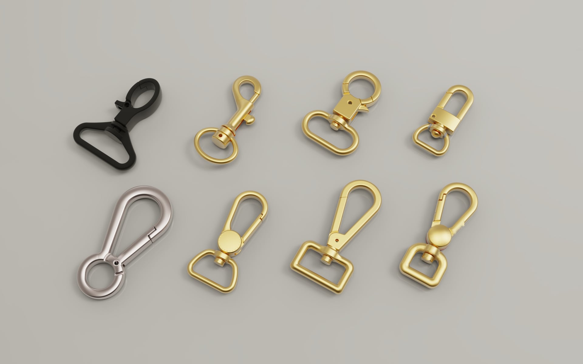 Snap Hooks & Swivel Clasps for Bags | Maya Metal